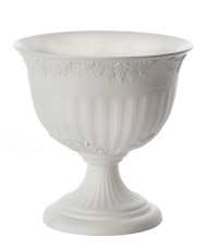 Горшок вазон на ножке Ангара 12лит Белый