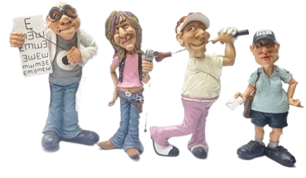 Статуэтка Пародии на Профессии Большие Статуэтка Пародии на Профессии Большие