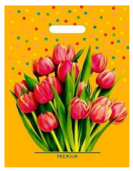 Сумочка пакет п/э 310*400мм Солнечный букет Арт-15585