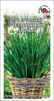 Лук душистый Чесночный аромат ЦВ/П (СОТКА) 0,3гр среднеспелый многолетник