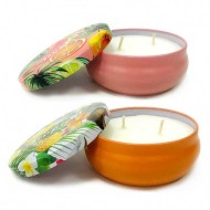 Свеча в банке ароиатизит Тропикал 9*4см SL-55529 (1кор/12шт)