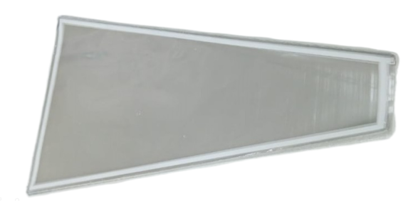 Конус рис/рис 27/50 Кайма Белый (1уп/100шт) Цена за лист