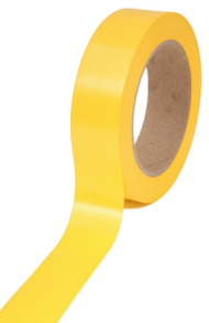 Лента Простая 3см*50ярд Жёлтая РОССИЯ