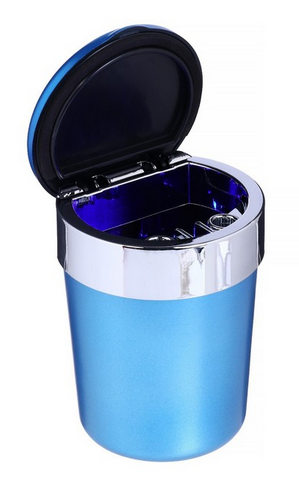 Пепельница для авто TORSO Синяя Арт-5182349 Пепельница для авто TORSO Синяя Арт-5182349