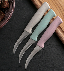 Нож Ринго Доляна лезвие 7,5см для чистки овощей Арт-4294096
