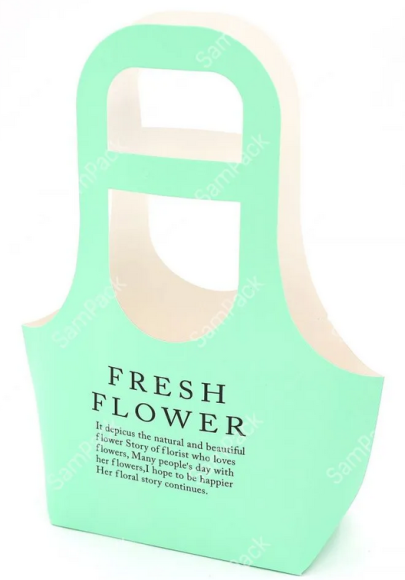 Сумочка для горшечных цветов 220*100*400мм FRESH Мятная