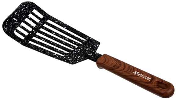 Лопатка кулинарная Нейлоновая резиновая ручка Marmiton 31см (1уп/12шт) Арт-17222