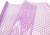 Пленка прозрачная с рисунком Крошет Сиреневая 70см/200гр