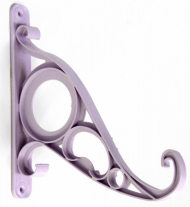 Крючок для подвесных кашпо настен пластик Сиреневый 20см Крючок для подвесных кашпо настен пластик Сиреневый 20см