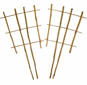 Решётка для вьюнов бамбуковая 45см (4)