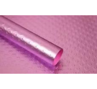 Пленка Листами металл Сердечки 3D Розовая 58*58см (1уп/10шт) Цена за лист