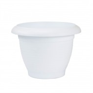 Горшок Терра 9,3лит Белый с поддоном