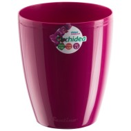 Горшок Santino Орхидея LUX 1,3лит Лиловый D-13см