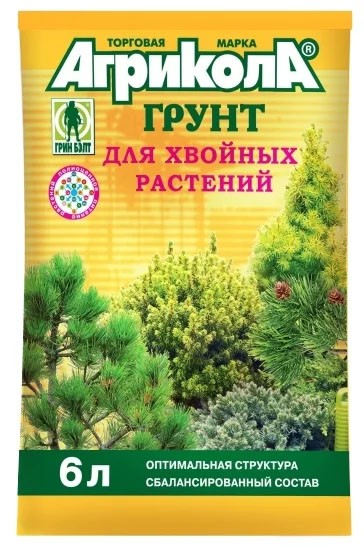 Грунт Хвойных 6лит (1уп/5шт) АГРИКОЛА
