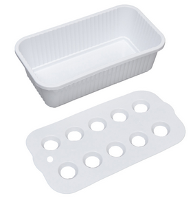 Лоток для выращивания Зелёного лука Белый 290*160*85мм 2,5лит Арт-9096710 Лоток для выращивания Зелёного лука Белый 290*160*85мм 2,5лит Арт-9096710