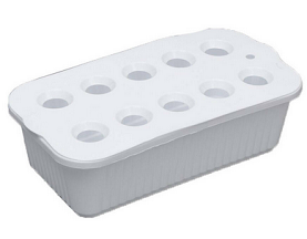 Лоток для выращивания Зелёного лука Белый 290*160*85мм 2,5лит Арт-9096710 Лоток для выращивания Зелёного лука Белый 290*160*85мм 2,5лит Арт-9096710