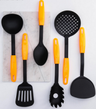 Набор кухонных принадлежностей Доляна Оранж 6предметов Арт-3840594