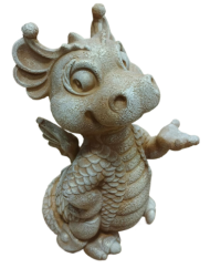 Фигурка Дракончик Шика бежевый Арт-Ф266 48см