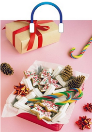 Сумочка пакет п/э 380*450мм Розовое ассорти Арт-50042