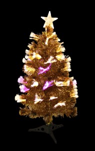 Ёлка светящаяся Золотая 150см