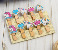 Прищепка Набор Принцессы Арт-4464662 (1уп/10шт) ЦЕНА за ШТУКУ