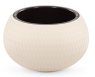 Горшок Жемчужина 7лит Бежевый М-8727 (с дренажной системой)