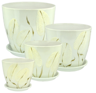 Кашпо Бутон №-РС-177 Роспись №-2 D-15см