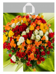 Сумочка пакет п/э 430*420мм Шикарный букет Арт-1337308