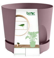 Горшок Тренд 0,8лит Пыльная роза Арт-4102 с прикорневым поливом