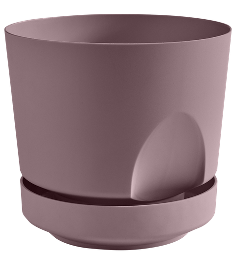 Горшок Тренд 0,8лит Пыльная роза Арт-4102 с прикорневым поливом