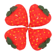 Свеча Сердечки Клубнички 0473