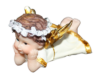 Статуэтка ангел лежит Арт-YH29866