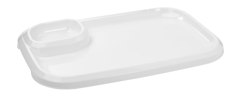 Блюдо пластиковое для Шашлыка с соусницей Микс