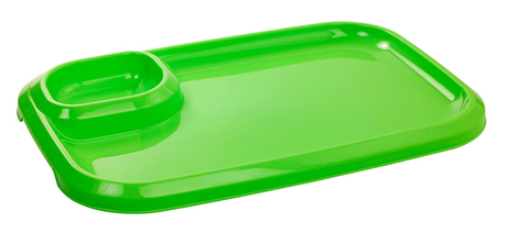 Блюдо пластиковое для Шашлыка с соусницей Микс