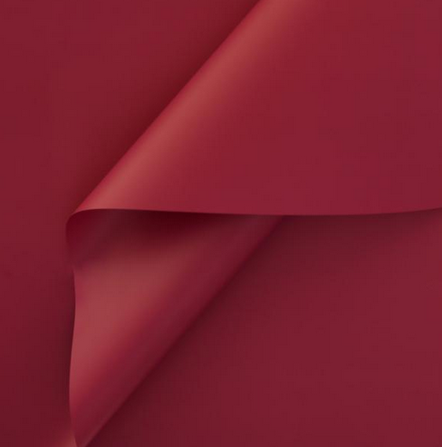 Пленка Листами Матовая однотонная Яркая малина 58/58см (1уп/10шт) Цена за лист