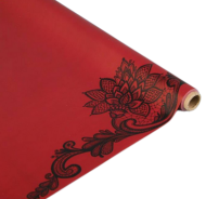 Пленка матовая Кружево Красная 55см/200гр
