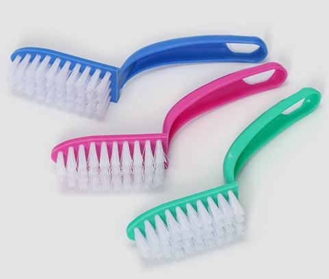 Набор щёток с изогнутой удлинённой ручкой Доляна 15см*3 шт Арт-610902 Набор щёток с изогнутой удлинённой ручкой Доляна 15см*3 шт Арт-610902