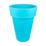 Горшок Торонто высокий 380мм 22лит Бирюза ( LL018-B) высота 50см (D-32см)
