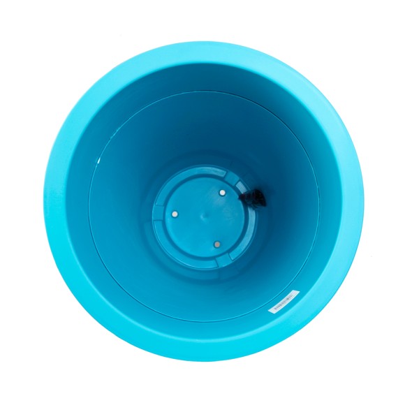 Горшок Торонто высокий 380мм 22лит Бирюза ( LL018-B) высота 50см (D-32см)