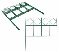 Заборчик металлический Кубик 3,45м (5секций)