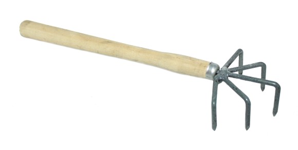 Рыхлитель 5-зуб с деревяной ручкой 1892