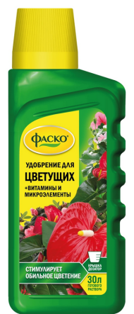 Удобрение Цветочное Счастье Цветущих растений 285мл (1уп/9шт) min 3шт