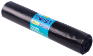 Мешки для строительного мусора 220лит TWIST MAXI 10шт (60мкр) 900*1300мм
