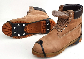 Ледоходы Актив 8 + 8 шипы Победитовые нестираемые (р-р.35-45)