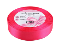 Лента Атласная 20мм*25ярд Розовая №14 Лента Атласная 20мм*25ярд Розовая №14