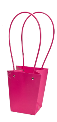 Сумочка для горшечных цветов 130*95*155мм Фуксия