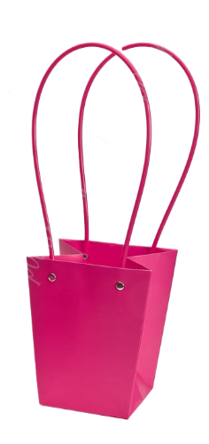 Сумочка для горшечных цветов 130*95*155мм Фуксия