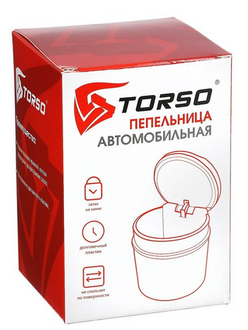 Пепельница для авто TORSO Череп Арт-5182357