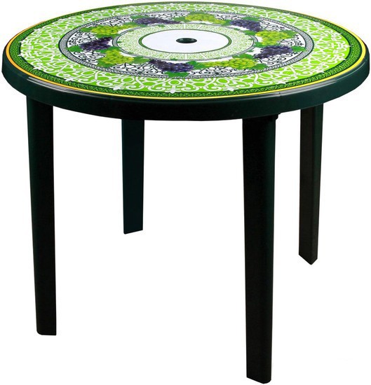 Стол пластиковый Флоренция Кругл 900*900*750мм М-2872