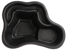 Пруд садовый 150лит Чёрный 115*88*40см Пруд садовый 150лит Чёрный 115*88*40см